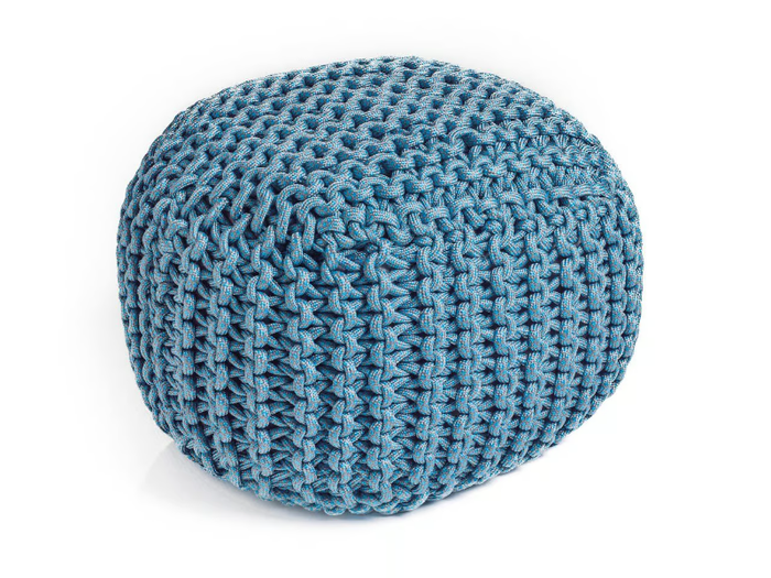 ALYSSA - Square nautical rope pouf _ SITAP Carpet Couture Italia